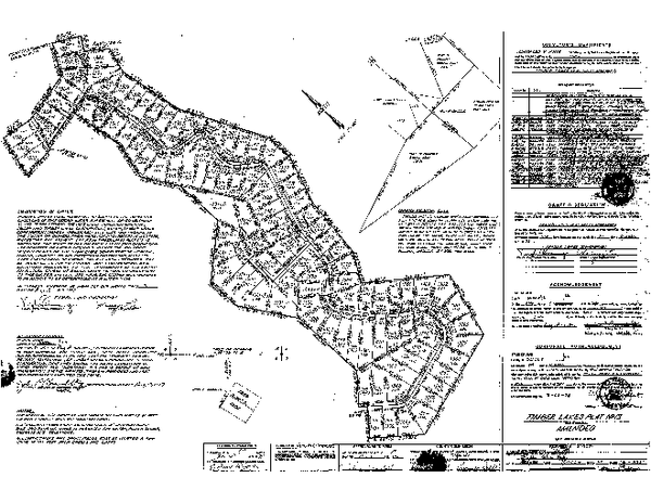 Timber Lakes Plat 13 Map