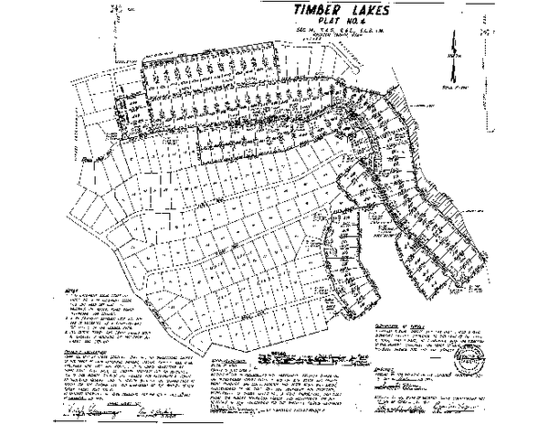 Timber Lakes Plat 4 Map