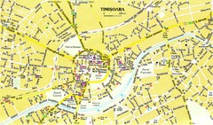 Timisoara Tourist Map