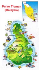 Tioman Island Map