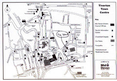 Tiverton Town Center Map