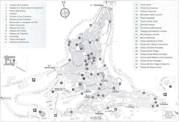 Todi Map