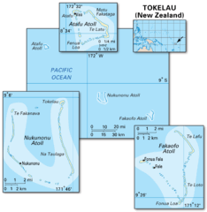 Tokelau islands Map Tokelau islands Map