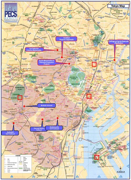 Tokyo Map