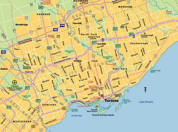 Toronto maps • mappery