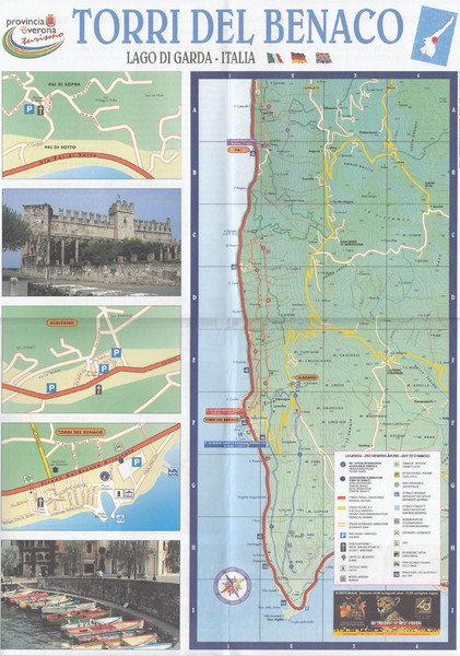 Torri del Benaco Map - italy Torri del benaco • mappery