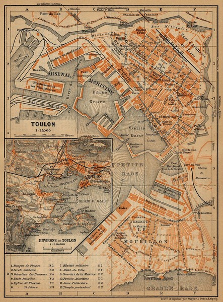 Toulon Map