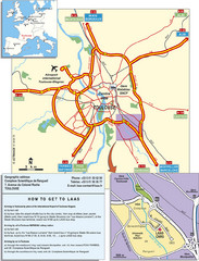 Toulouse Tourist Map