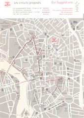Toulouse - walking tours Map