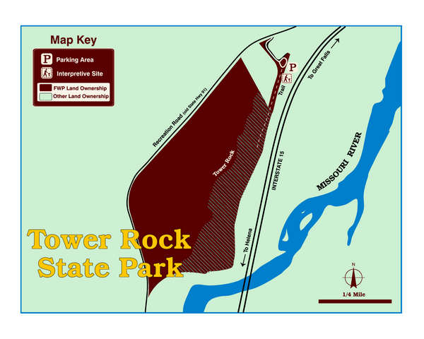 Tower Rock State Park Map