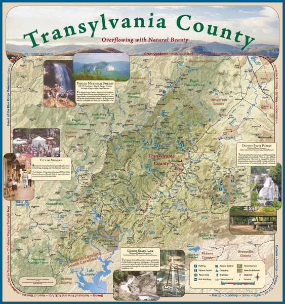 Transylvania County Tourism Development Map