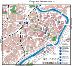 Traunstein Map Traunstein Map