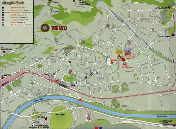 Trento Map