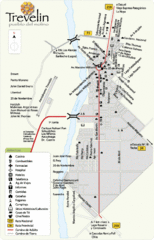 Trevelin City Map