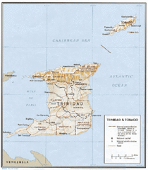 Trinidad & Tobago Map