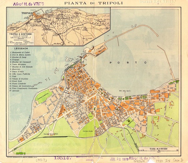 Tripoli City Map