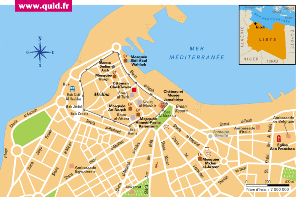 Tripoli Map