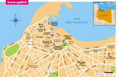 Tripoli Map Tripoli Map