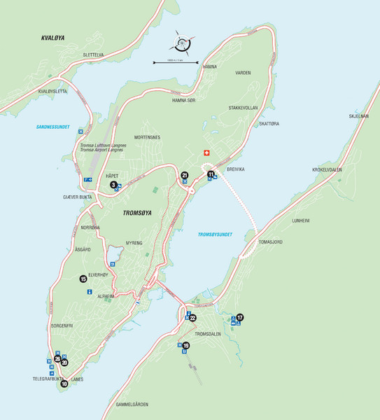 Tromso Map Norway - CYNDIIMENNA