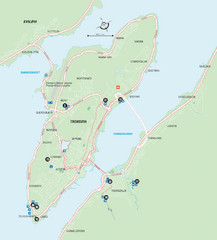 Tromso Overview Map