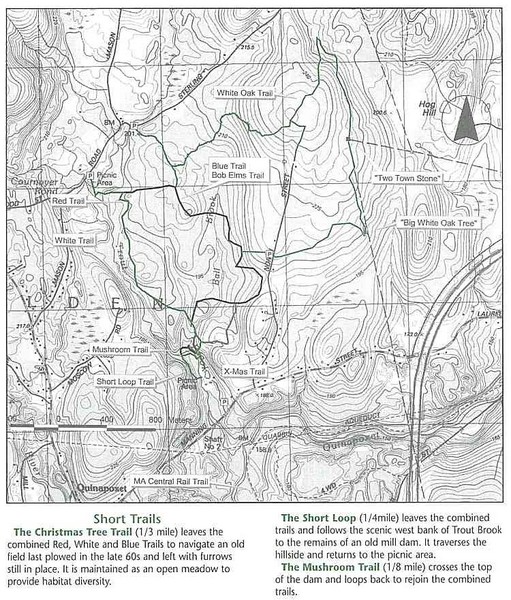 Trout Brook Conservation Area Map