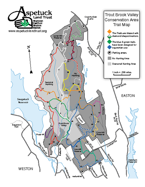 Trout Brook Valley Map