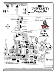 Troy University Map