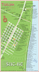 Tulum Hotel Map
