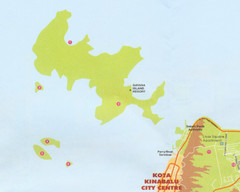 Tunku Abdul Rahman Marine Park Map