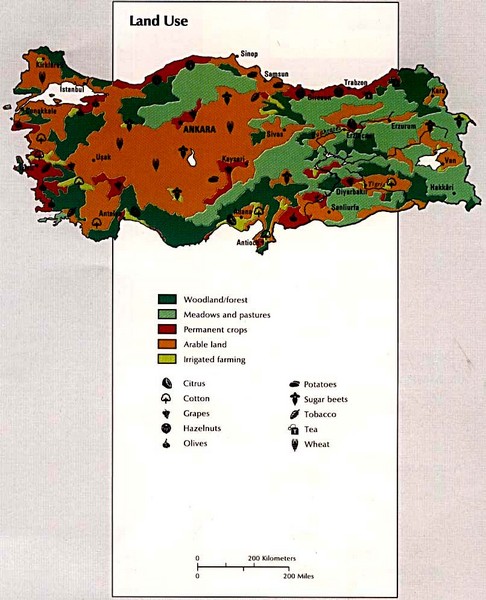 Turkey Land Use Map