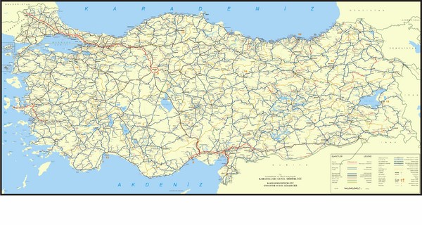 Turkey Road Map