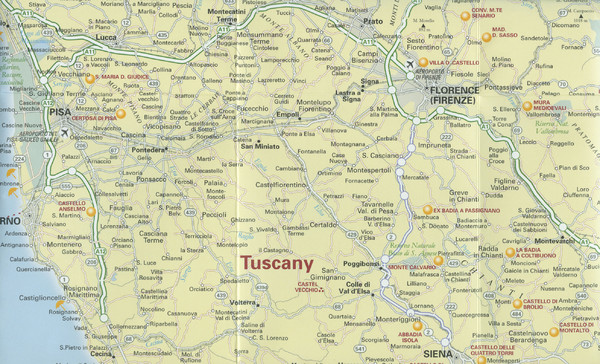 Tuscany Map