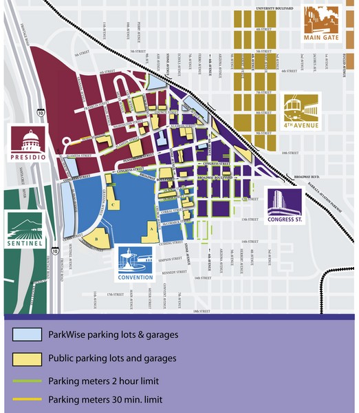 Tuscon Map