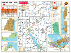Tuttle Creek Lake Map