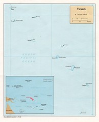 Tuvalu Political Map