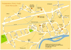 Twickenham Pub Guide Map