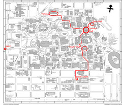 UC Berkely Campus Map