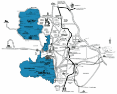 Udaipur Tourist Map