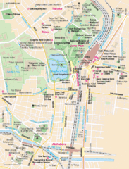 Ueno Park Area Tourist Map