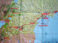 Uganda Tourist Map