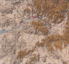 Ulaan Baatar topography Map