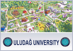 Uludağ University Campus Map