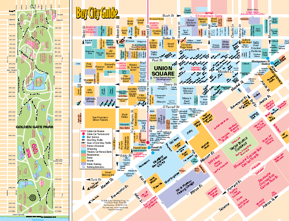 Union Square Tourist Map