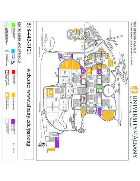 University at Albany Map