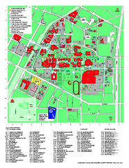 University of Akron Main Campus Map