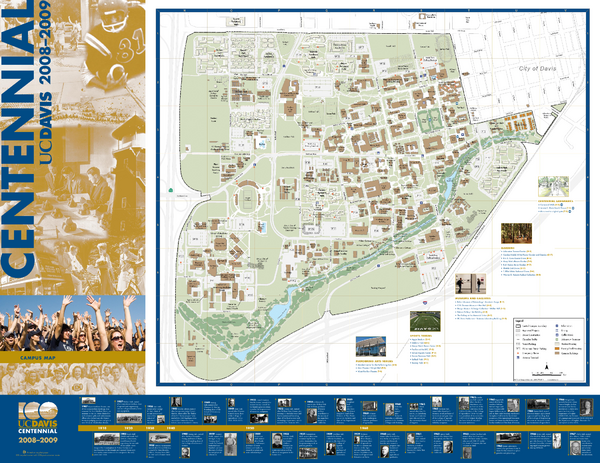 University of California Davis Campus Map