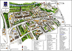 University of Glasgow Map