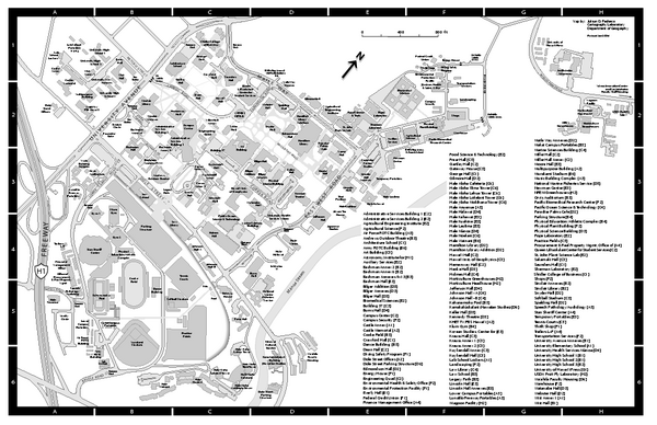 University of Hawaii at Manoa Map