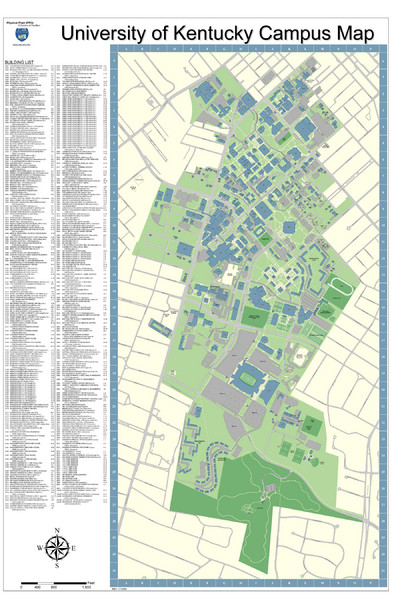 University of Kentucky Campus Map