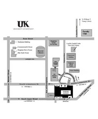 University of Kentucky Campus Map